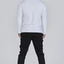 SikSilk - White Essentials Long Sleeve T-Shirt